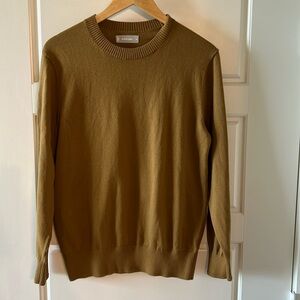 Everlane Men No Sweat Sweater CrewNeck Organic Cotton Classic M